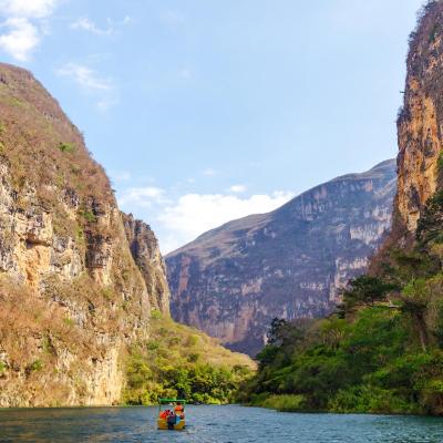 Tour Combinado de 9 días a Cd. de México y Chiapas: Teotihuacán, Cañón del Sumidero, Bonampak y más